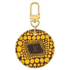 Louis Vuitton Yellow Yayoi Kusama Pumpkin Dots Monogram Limited Edition Round 