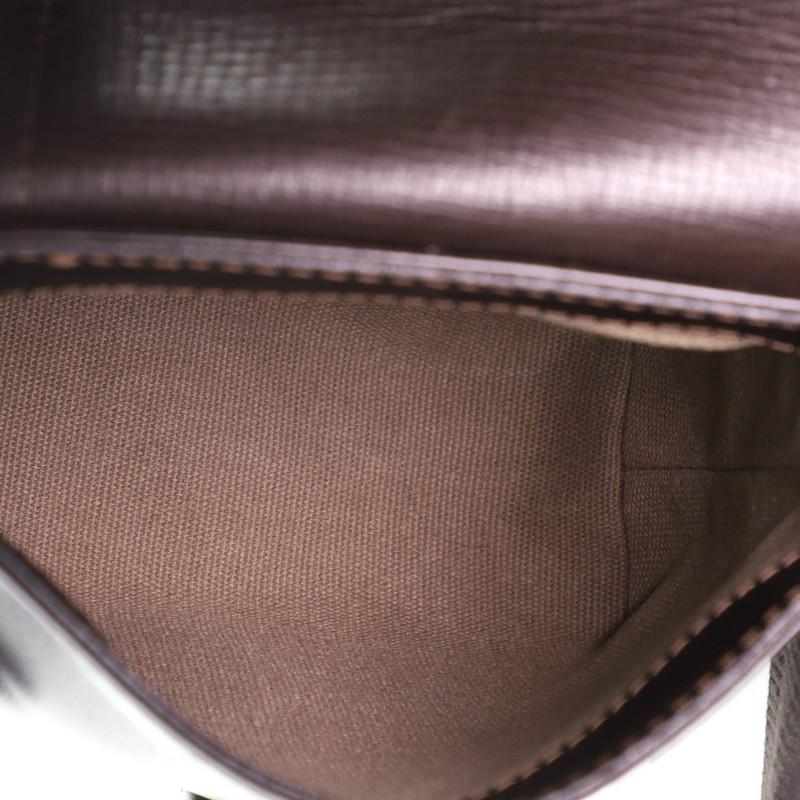 Black Louis Vuitton Yuma Messenger Bag Utah Leather