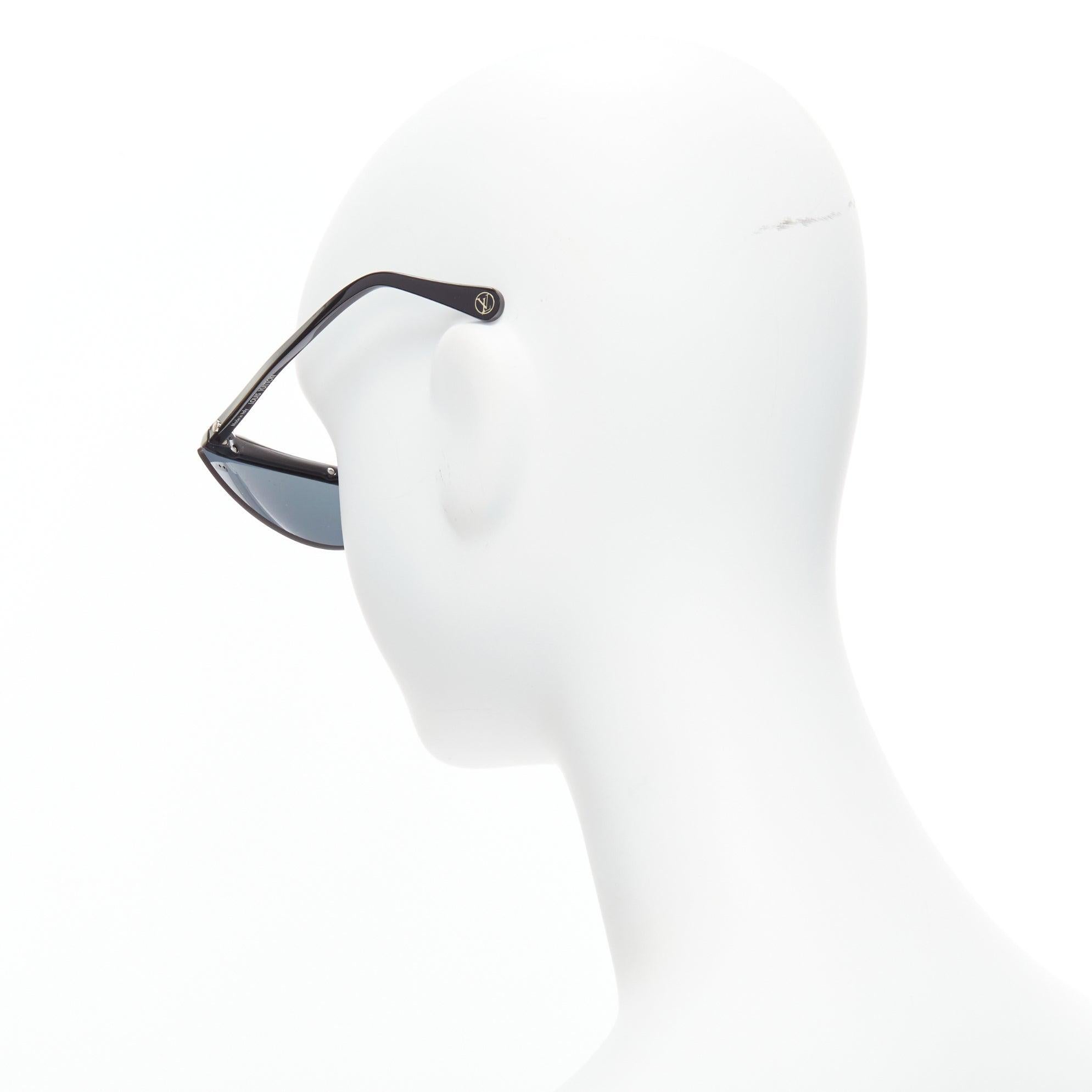 LOUIS VUITTON Z1011U For Your Eyes Only  silver cat eye sunglasses For Sale 1