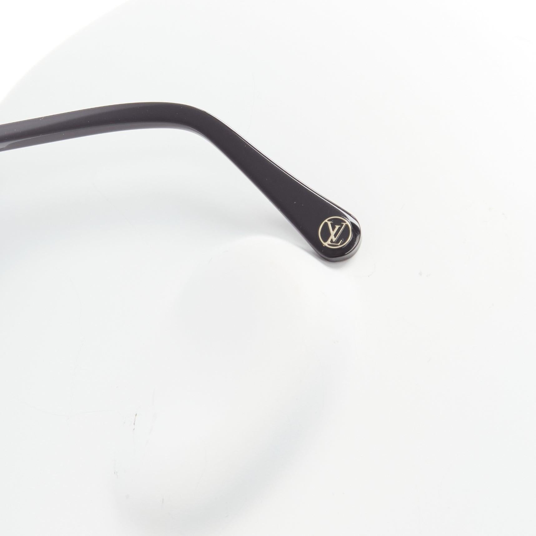 LOUIS VUITTON Z1011U For Your Eyes Only  silver cat eye sunglasses For Sale 2