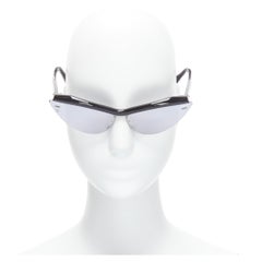 LOUIS VUITTON Z1011U For Your Eyes Only silver cat eye sunglasses