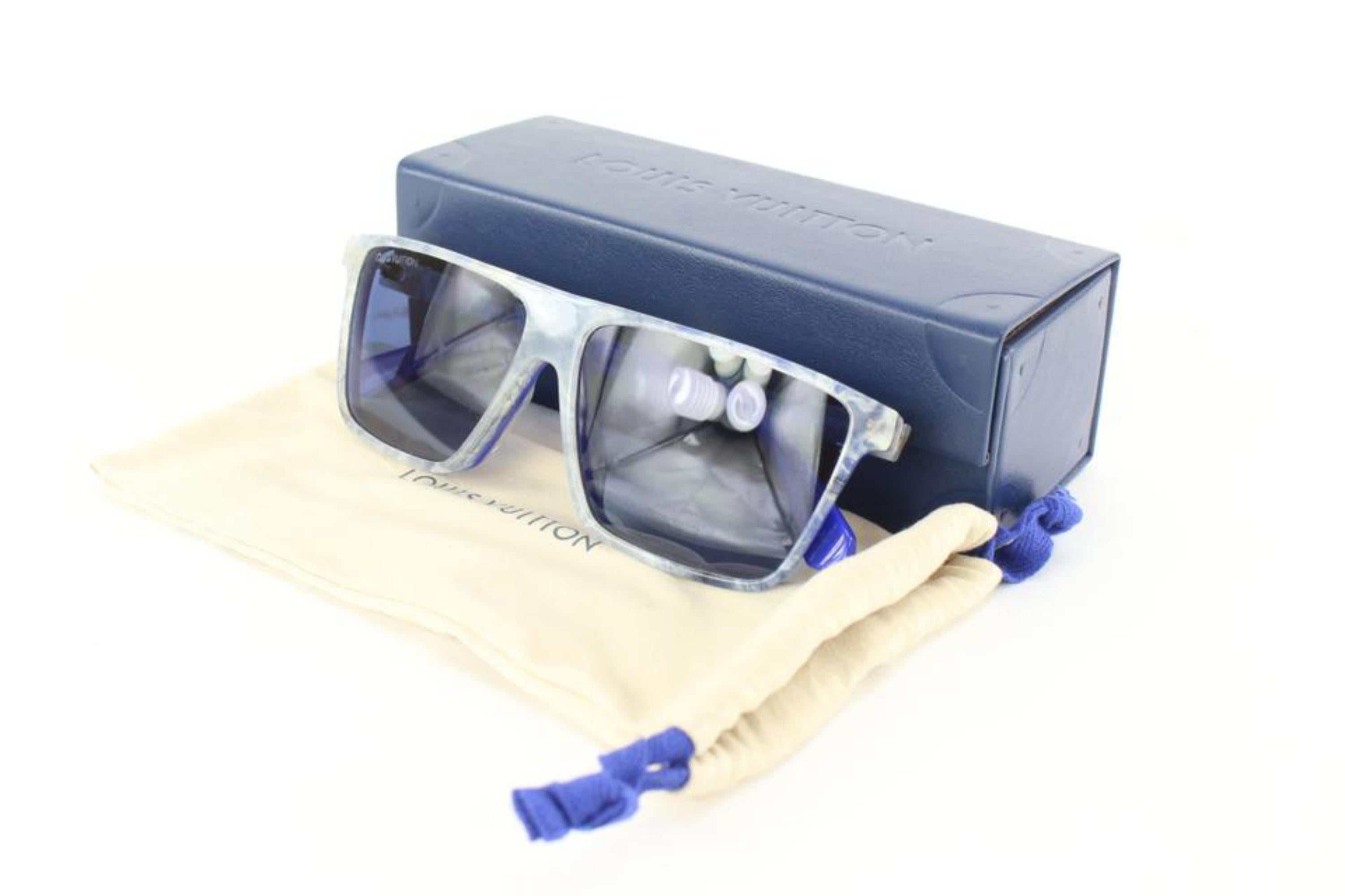 Louis Vuitton Z1272E Portland Grey Blue E Sunglasses 99lz616s 5