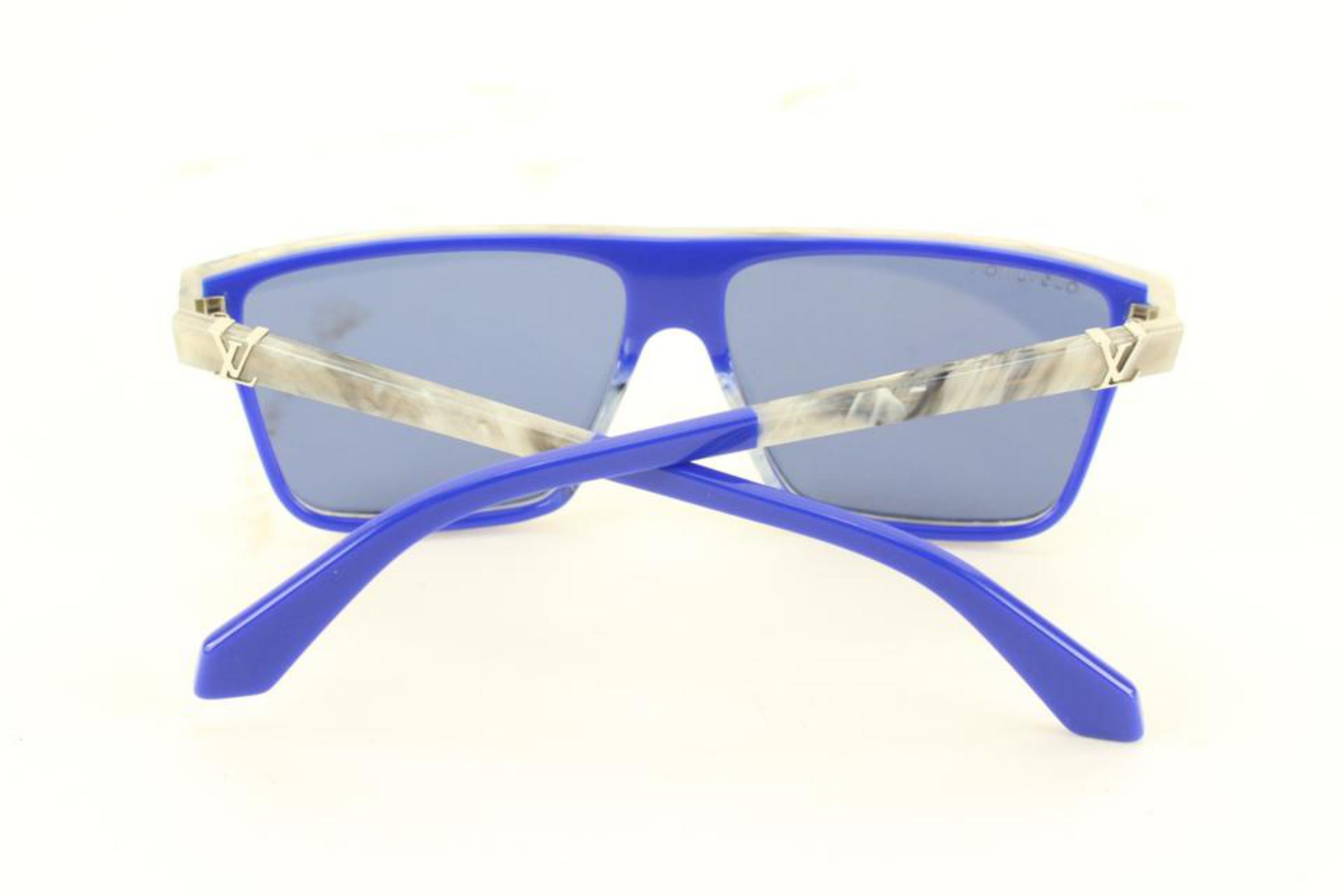 Louis Vuitton Z1272E Portland Grey Blue E Sunglasses 99lz616s 1