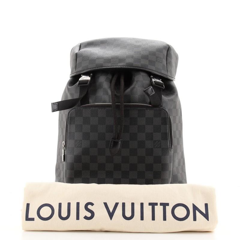 Louis Vuitton Zack Backpack Damier Graphite