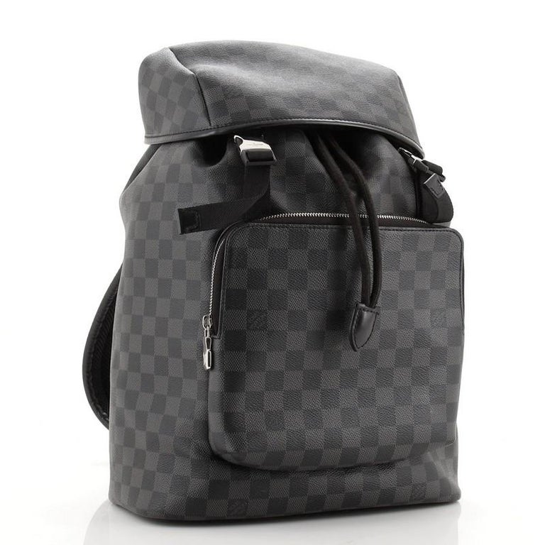 Louis Vuitton Zack Backpack Damier Graphite at 1stDibs