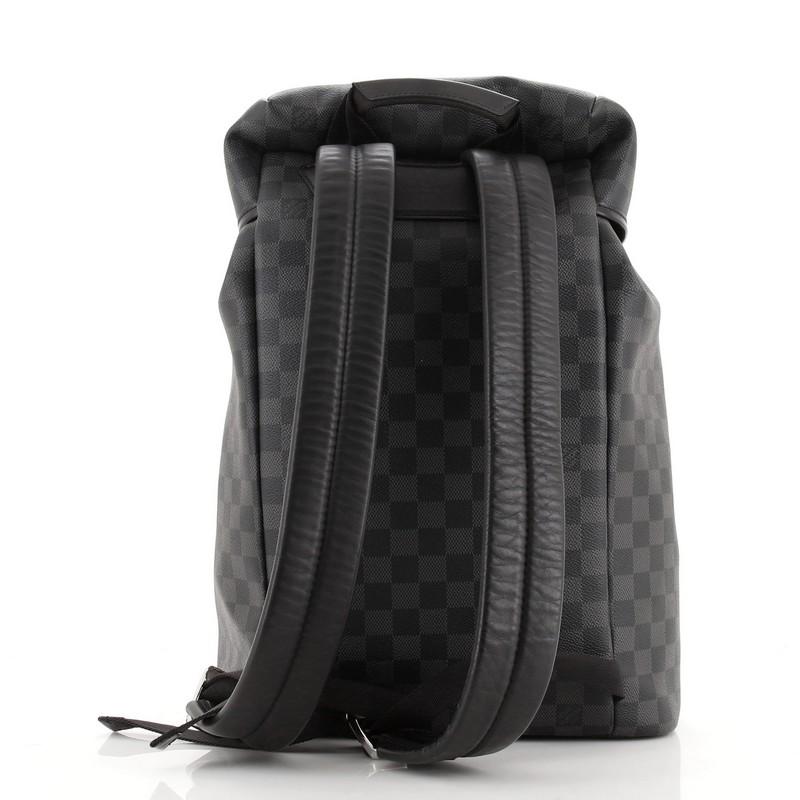 Louis Vuitton - Sac à dos Zack Damier Graphite Bon état à NY, NY