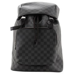 AUTHENTIC Men's Louis Vuitton Zack Backpack Damier Graphite Canvas