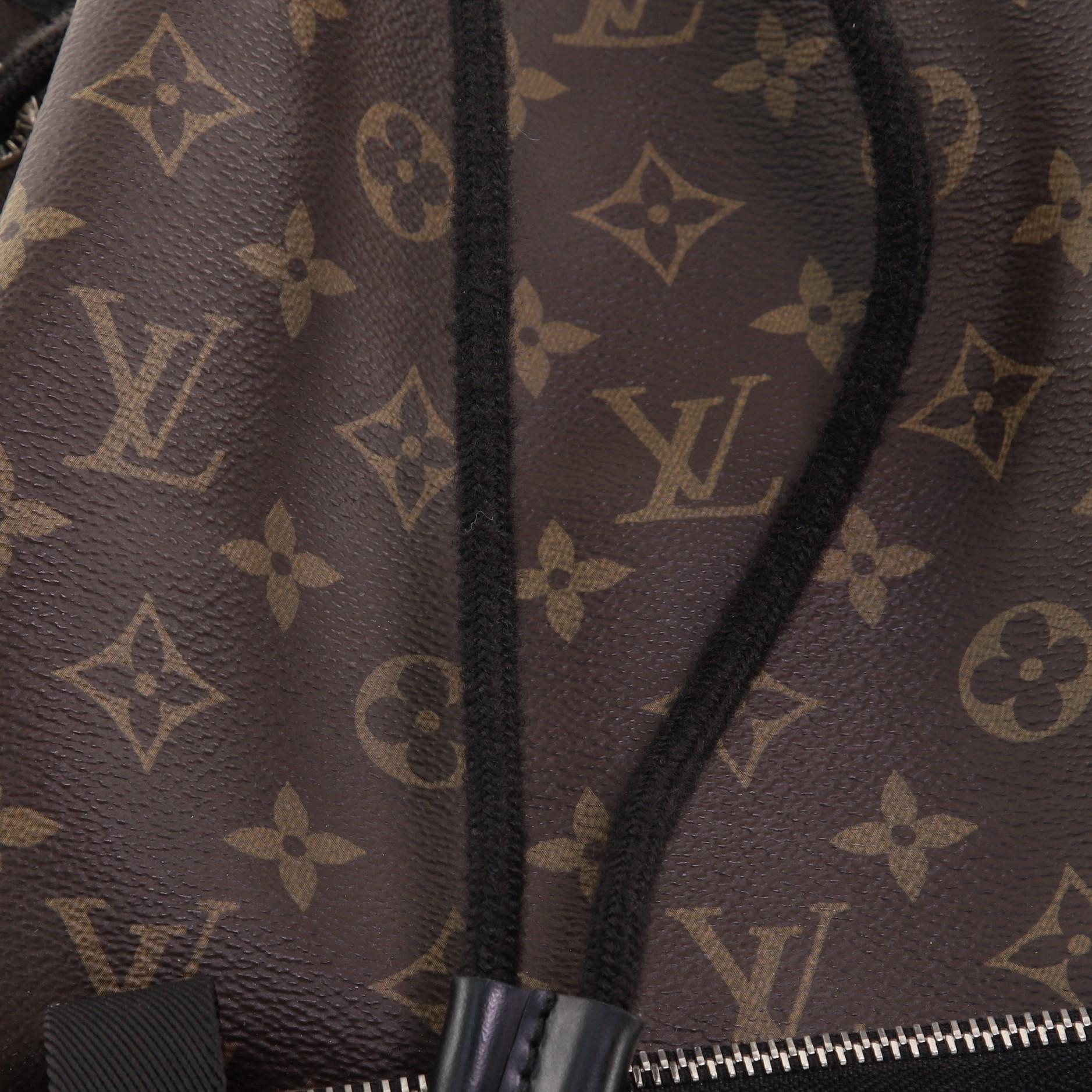 Louis Vuitton Zack Backpack Macassar Monogram Canvas 2
