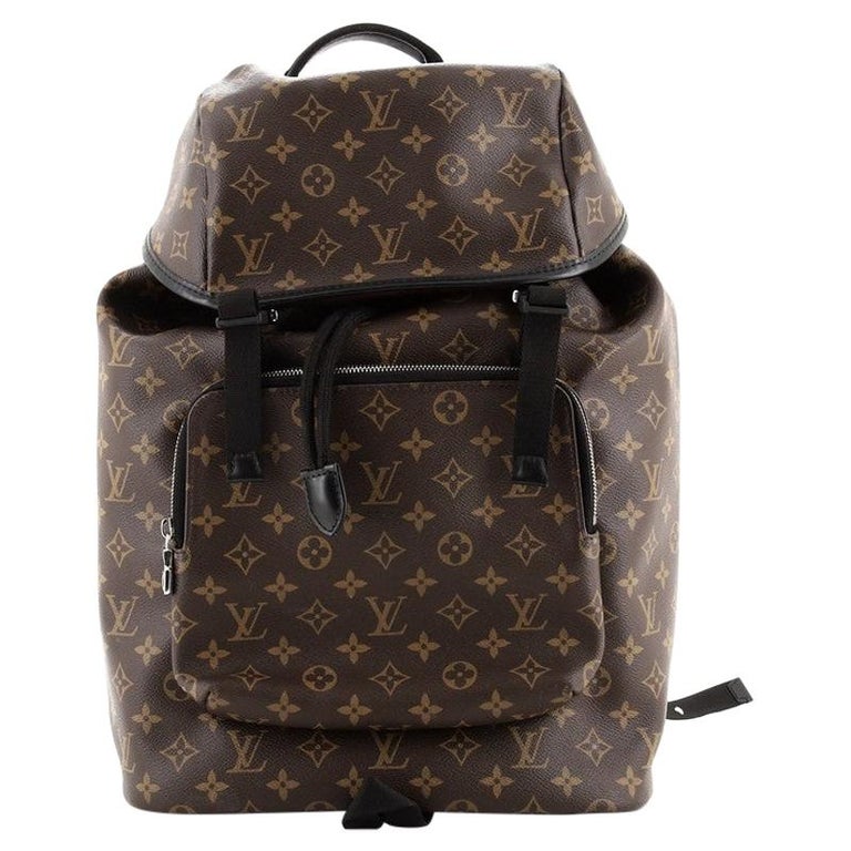 Louis Vuitton Zack Backpack Macassar Monogram Canvas at 1stDibs