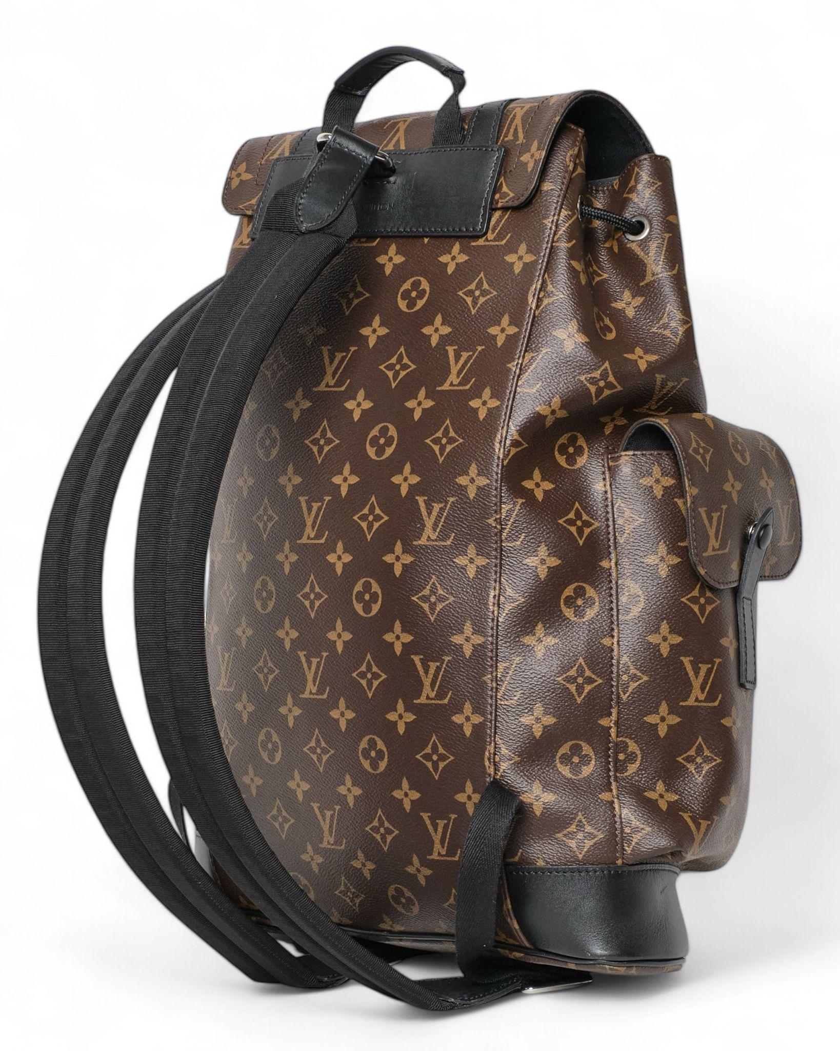 Louis Vuitton Christopher GM Monogram Backpack Noir en vente 1