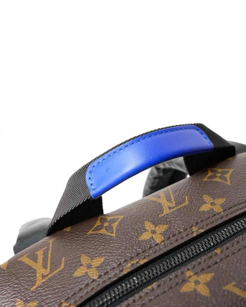 Louis Vuitton Sac à dos Dean Monogram Macassar Blue en vente 9