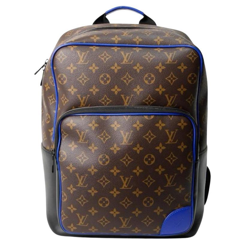 Louis Vuitton Backpack Dean Monogram Macassar Blue
