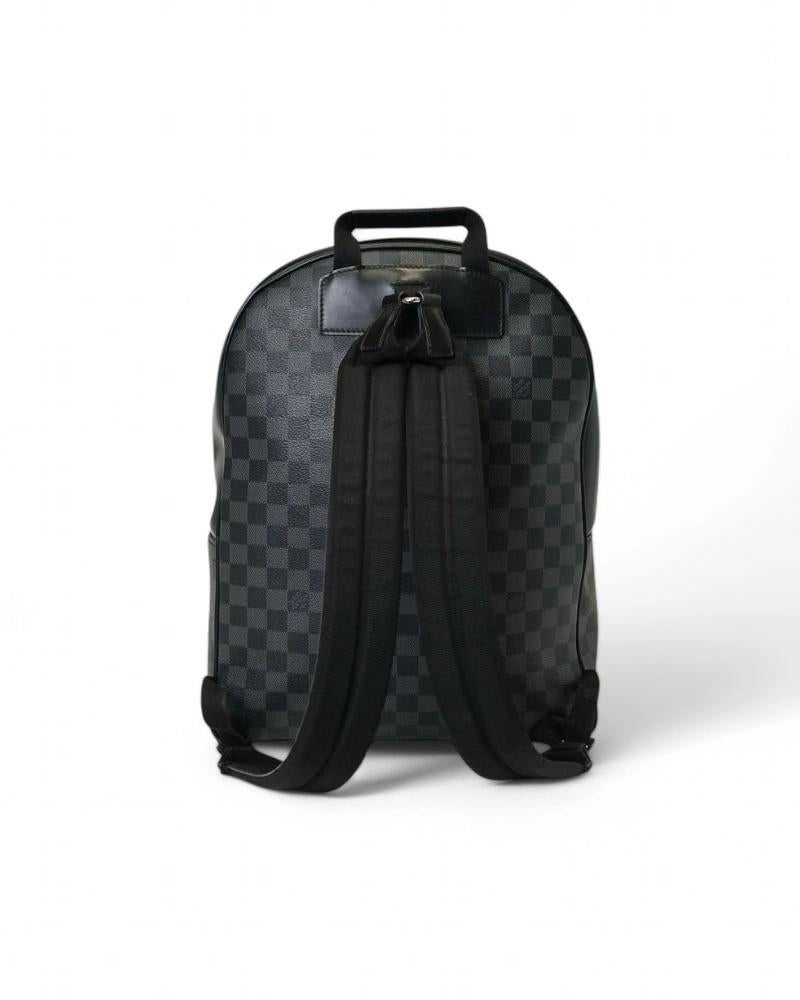 Men's Louis Vuitton Backpack Josh GM Damier Graphite Black For Sale