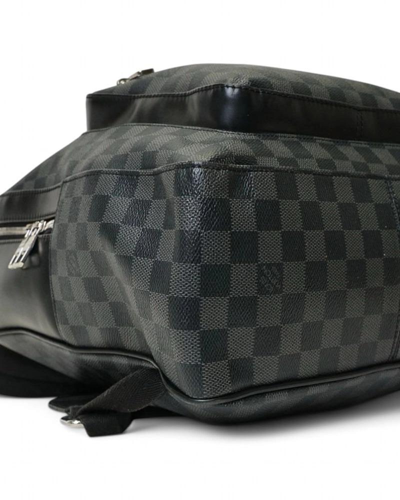 Louis Vuitton Backpack Josh GM Damier Graphite Black For Sale 4