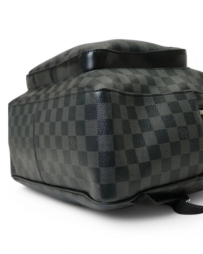 Louis Vuitton Backpack Josh GM Damier Graphite Black For Sale 5