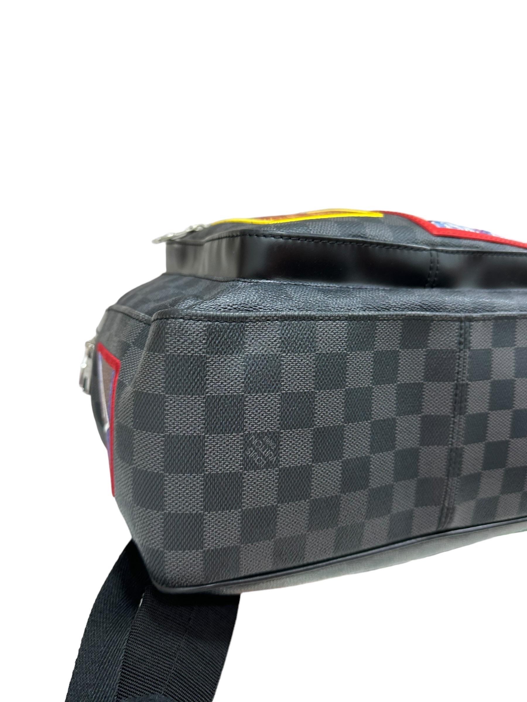 Louis Vuitton Zaino Josh A.E.L. Damier Graphite Zaino a spalla 7