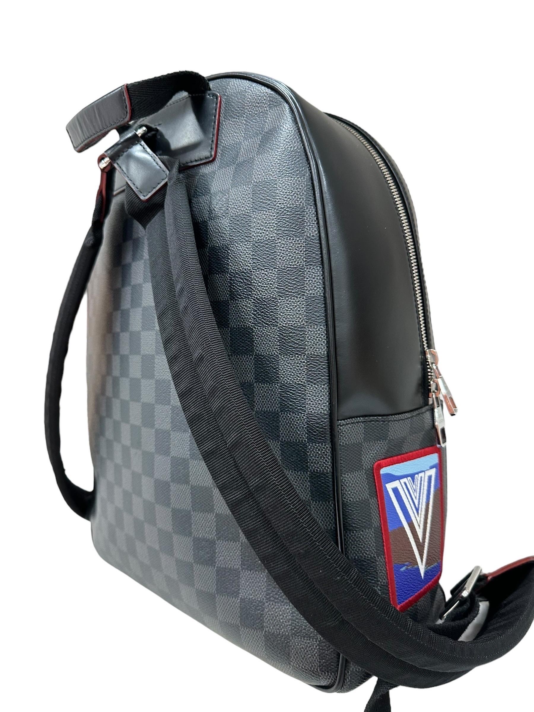 Louis Vuitton Zaino Josh A.E.L. Damier Graphite Zaino a spalla 12