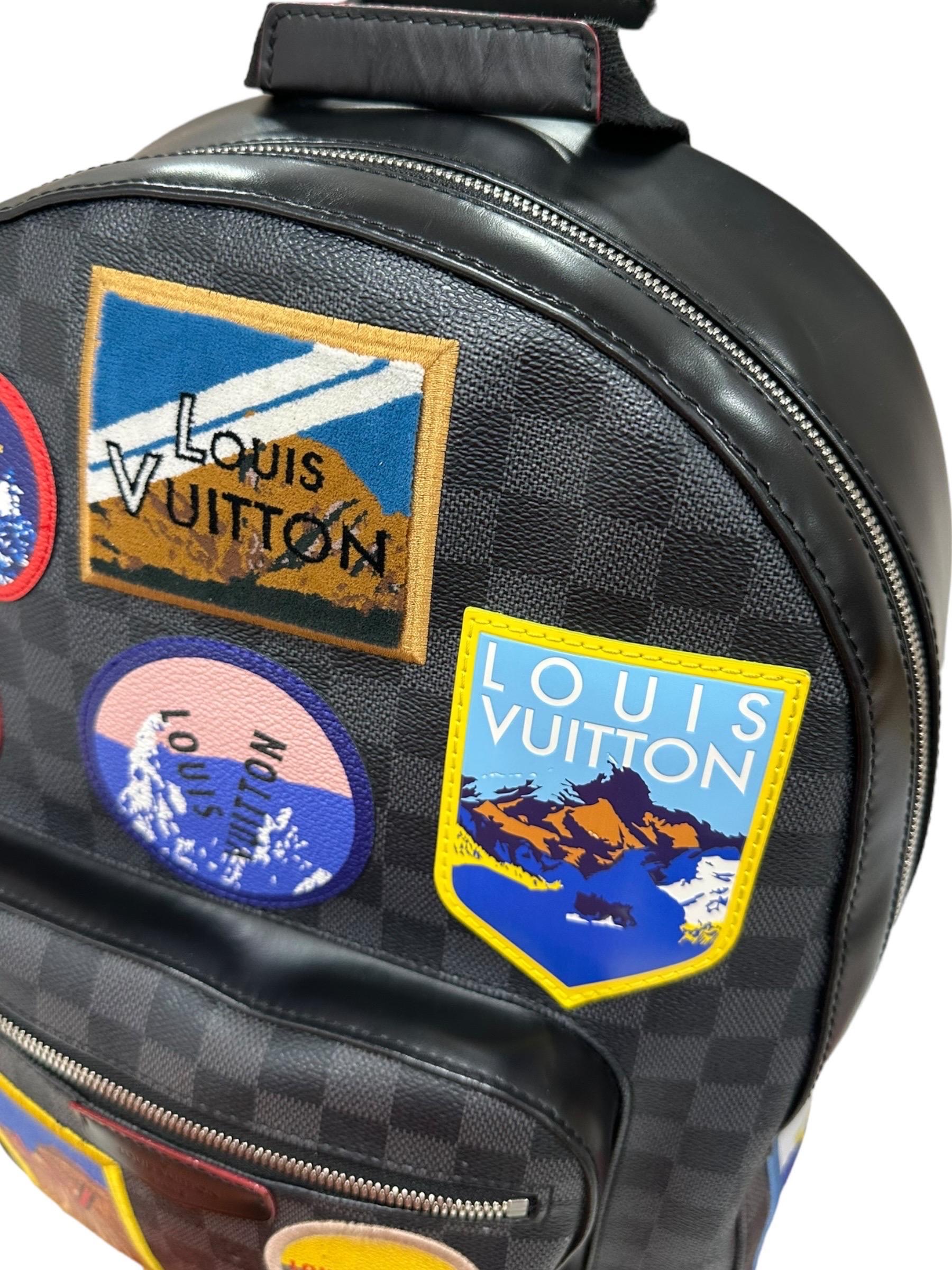 Louis Vuitton Zaino Josh A.E.L. Damier Graphite Zaino a spalla In condizioni ottime a Torre Del Greco, IT