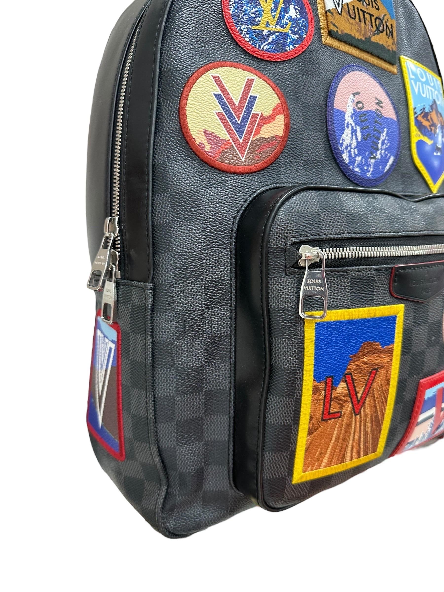 Louis Vuitton Zaino Josh A.E.L. Damier Graphite Zaino a spalla 1