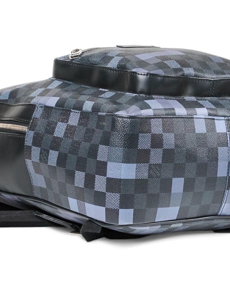Zaino Louis Vuitton MM Damier Graphite Pixel Nero in vendita 6