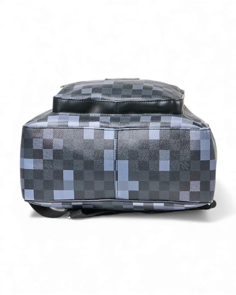 Zaino Louis Vuitton MM Damier Graphite Pixel Nero in vendita 2