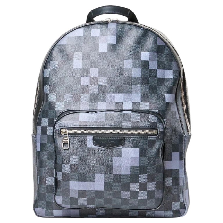 josh louis vuitton backpack – ethan salyer luxuries Roomy yet lightweight Louis Vuitton Josh Damier Graphite