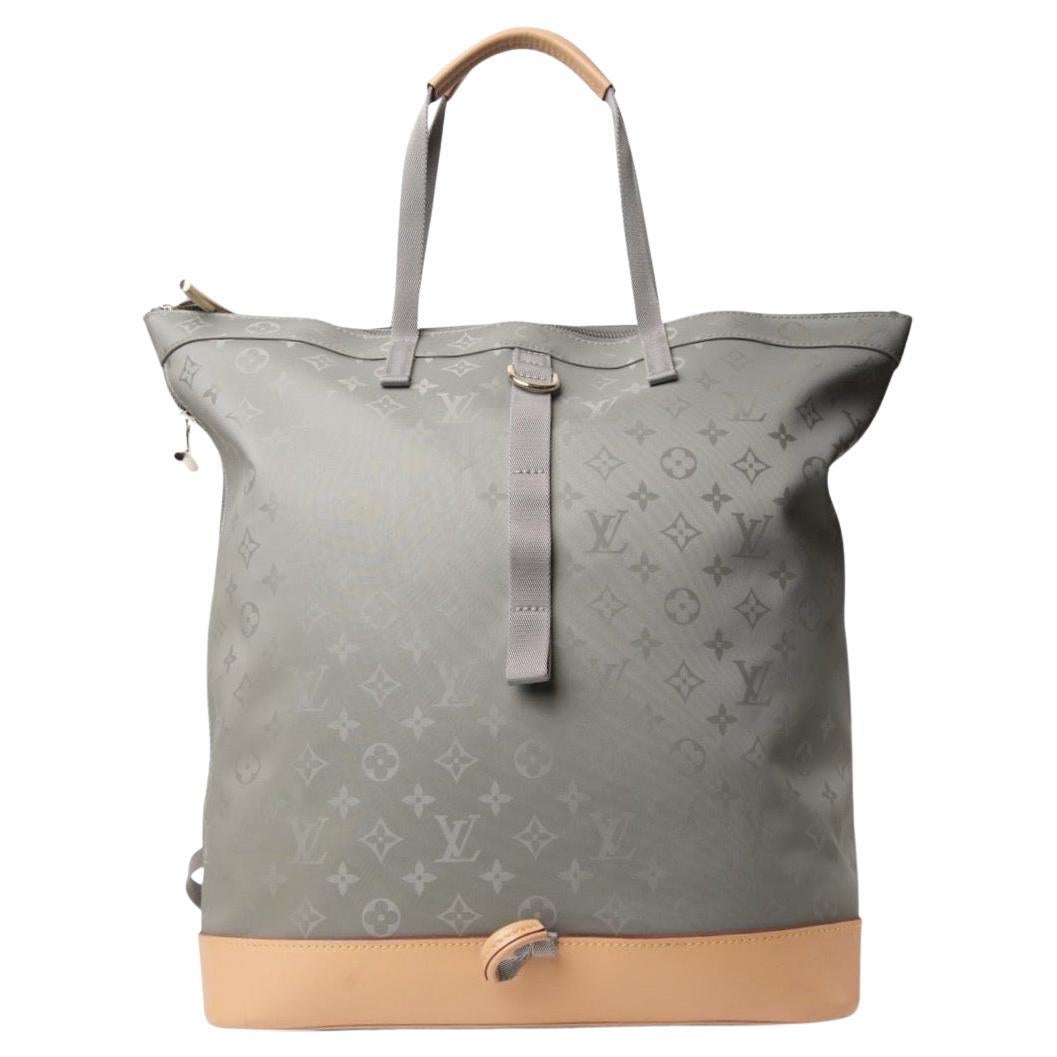Louis Vuitton Zaino Tote GM Monogram Titanium For Sale
