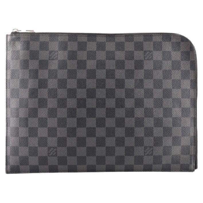 Louis Vuitton Zip Around Pochette Jour Damier Graphite GM