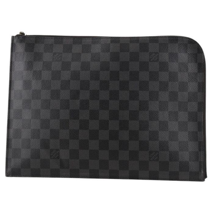 Louis Vuitton Zip Around Pochette Jour Damier Graphite GM