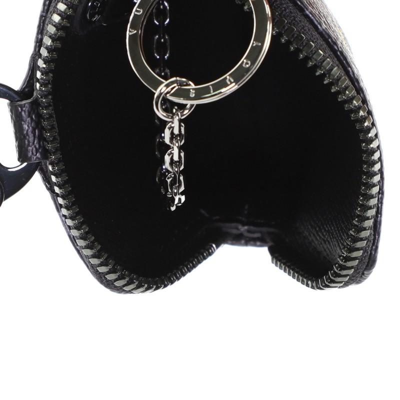 Louis Vuitton Zipped Key Ring Limited Edition Vivienne Monogram Eclipse  In Good Condition In NY, NY