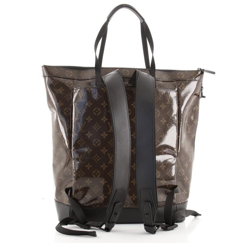 Louis Vuitton Zipped Tote Limited Edition Monogram Glaze Canvas In Good Condition In NY, NY