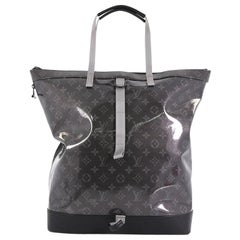 Louis Vuitton Zipped Tote Limited Edition Monogram Glaze Eclipse Canvas