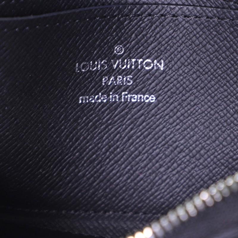 Black Louis Vuitton Zippy Coin Purse Damier Graphite Vertical