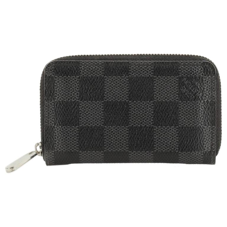 Louis Vuitton Zippy Coin Purse Damier Graphite Vertical