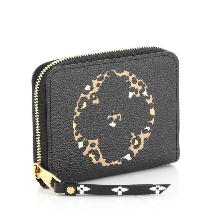 Louis Vuitton Zippy Coin Purse Limited Edition Jungle Monogram Giant For Sale at 1stdibs