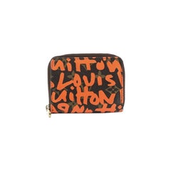 Louis Vuitton Sprouse Pink Monogram Graffiti Zippy Wallet Long Zip 10L830a
