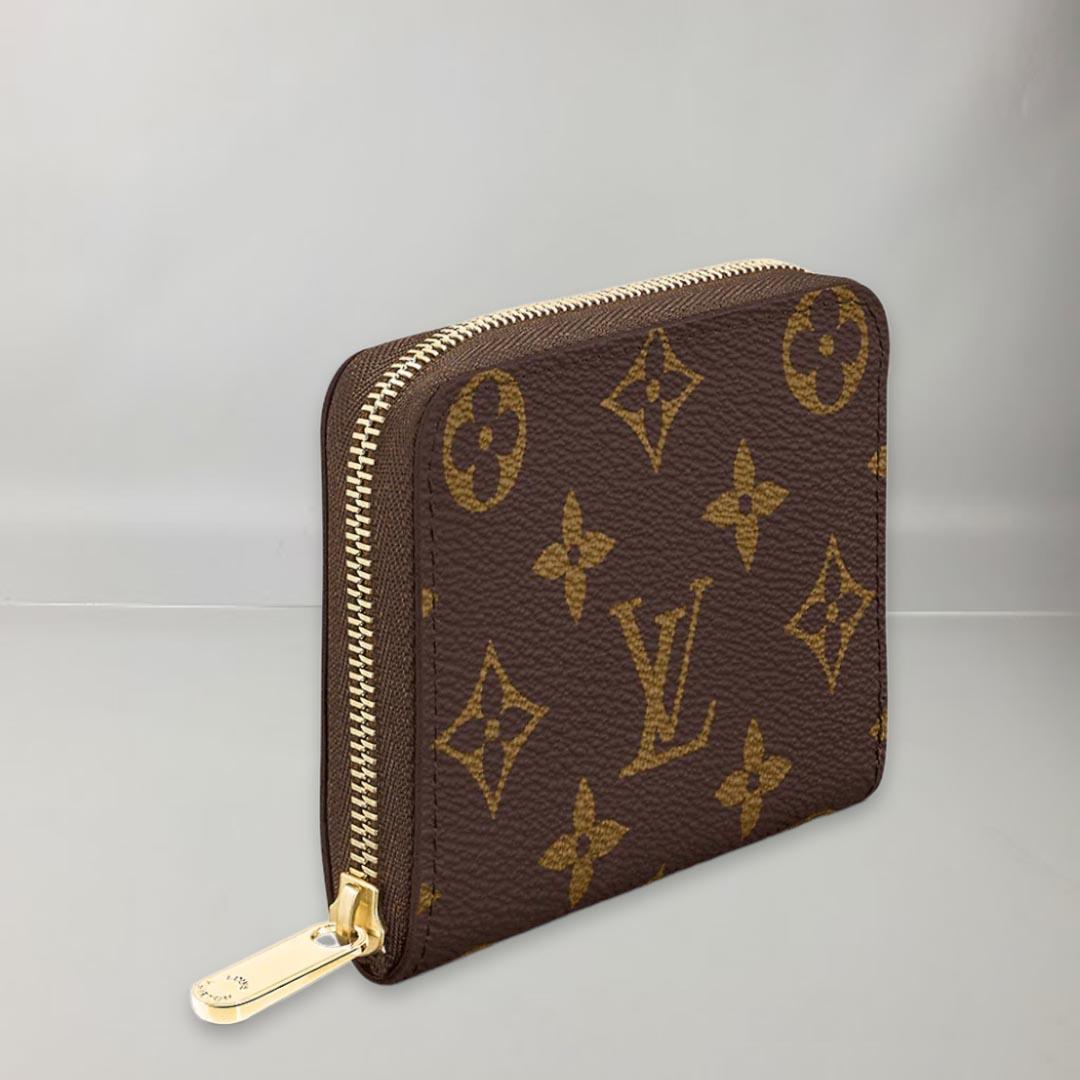 Louis Vuitton Zippy Coin Purse Material Monogram Canvas For Sale at
