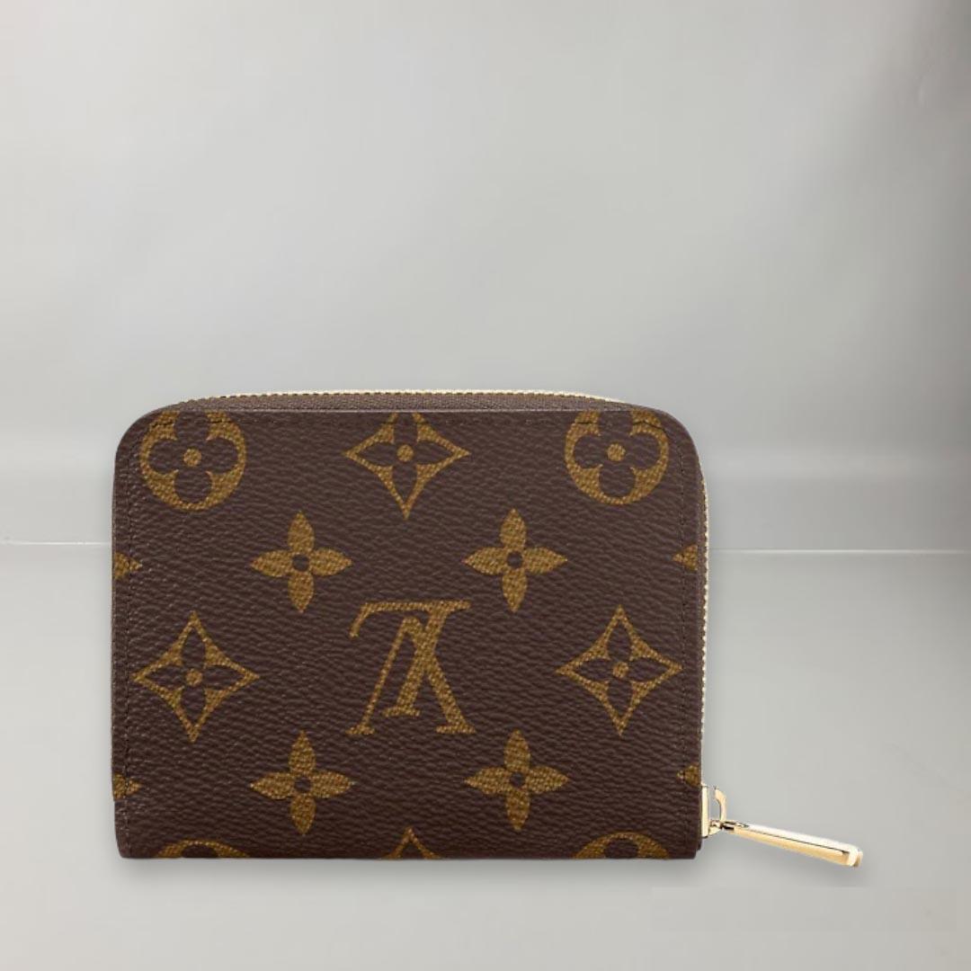 Louis Vuitton Zippy Coin Purse Material Monogram Canvas For Sale at