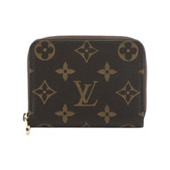 Louis Vuitton Zippy Coin Purse Monogram Canvas