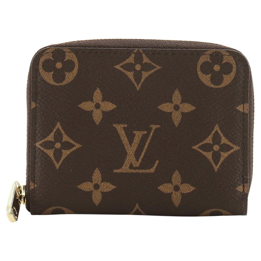 Louis Vuitton Zippy Coin Purse Monogram Canvas