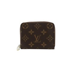 Louis Vuitton Zippy Coin Purse Monogram Canvas