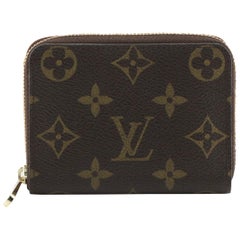 Louis Vuitton Zippy Coin Purse Monogram Canvas