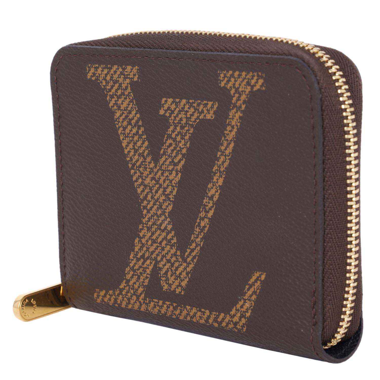 Louis Vuitton Zippy Coin Purse Wallet Brown In New Condition In Salt Lake Cty, UT