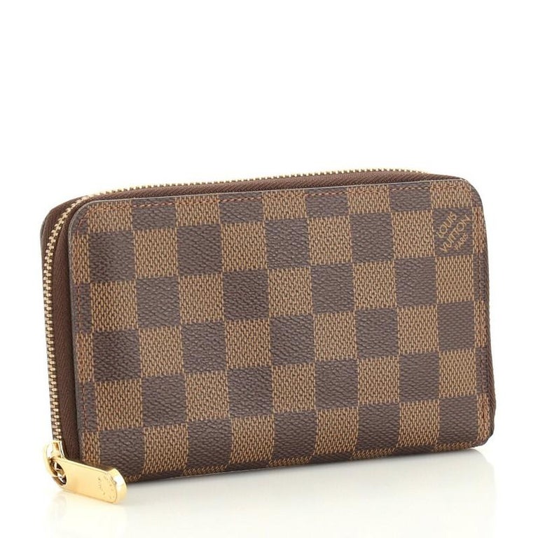 zippy compact wallet damier