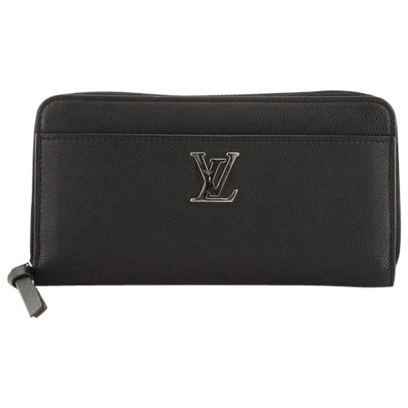 Louis Vuitton Zippy Lockme Wallet Leather