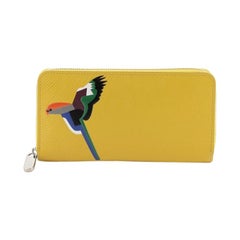 Louis Vuitton Zippy Wallet Bird Motif Epi Leather