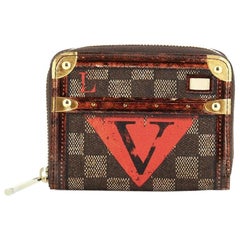 Louis Vuitton Zippy Wallet Limited Edition Damier Time Trunk Compact