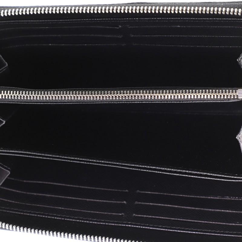 Black Louis Vuitton Zippy Wallet Limited Edition Essential V Epi Leather