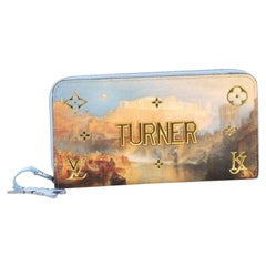 Louis Vuitton Zippy Wallet Limited Edition Jeff Koons Turner Print Canvas