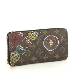 Louis Vuitton Zippy Wallet Limited Edition Kabuki Monogram Canvas